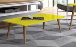 Lemington Rectangle Coffee Table With Splayed Legs 