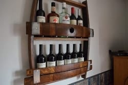 Bohemian Furniture - Full Wine Barrel Wine Rack