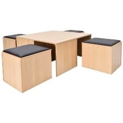 apartment furniture - Giantex 5 Pcs Kitchen Dining Table Set