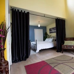apartment furniture - RoomDividersNow Premium Heavyweight Room Divider Curtain