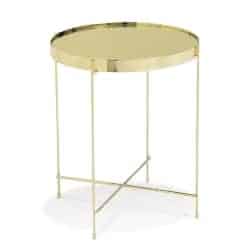 Cheap bedroom furniture- Valentine Side Table GOLD