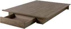 pallet furniture ideas - South Shore Holland Full_Queen Platform Bed