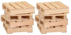 pallet furniture ideas - Thirsty Rhino Udara Wood Pallet Coasters