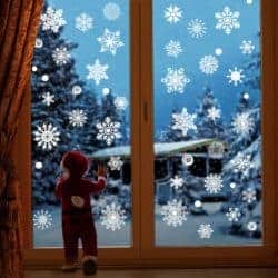 Christmas Snowflake Window Stickers