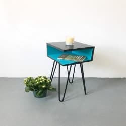 Best Modern Furniture ideas - Bedside table with floating corner (1)