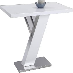 Modern Palette Furniture - Gloss White Modern Design Dining Table (1)