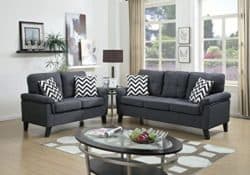 family room furniture - Poundex 2 piece living room set