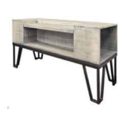 Cheap Pallet Furniture Ideas - Riverwalk Modern Pallet Style Console Table, White (1)