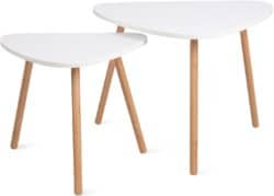 cheap modern furniture - HOMFA Nesting Coffee End Tables 