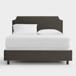unique furniture - caiden upholstered bed
