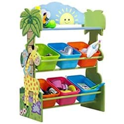 unique furniture - sunny safari kids toy organizer