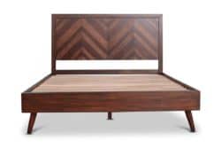 unique furniture - wooden platform bed