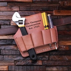 Personalized Unique Housewarming Gifts - Leather Tool Belt Personalized (1)