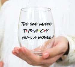 New Home Owner Wine Glass