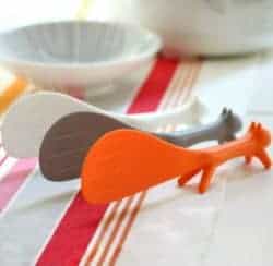 funny housewarming gifts - Squirrel Shape Standing Spoon