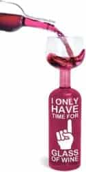 funny housewarming gifts - Ultimate Wine Bottle Glass