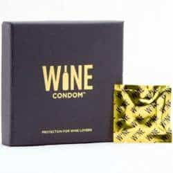 housewarming gifts for men - Wine Condoms