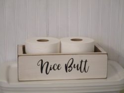 Funny Practical Housewarming Gifts - Toilet Paper Storage Box