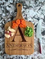 Personalized Practical housewarming gifts - Personalized Pizza Paddle