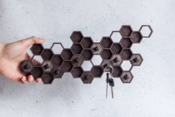 Unique practical housewarming gifts - Honeycomb Key Holder