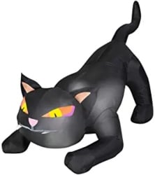 Airblown Black Cat