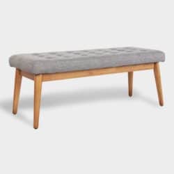 Best mid century modern living room - Acorn Upholstered Bench