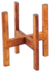 budget mid century modern living Room Furniture - Wood Plant Stand