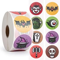 100 Halloween Stickers