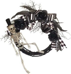 Halloween-Skeleton-Wreath_Halloween Vintage Decors