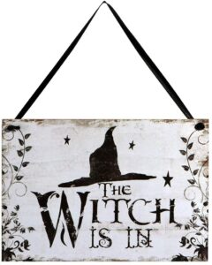 Halloween-Welcome-Sign-Hanging-Tag_Halloween Vintage Decorations