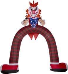 Outdoor inflatable Halloween decorations - Scary Clown Archway