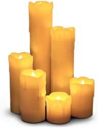Outdoor vintage outdoor Halloween decorations - Flameless Candles
