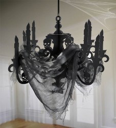 Spooky Hanging Candelabra
