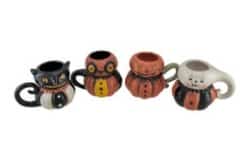 Vintage Style Halloween Ceramic Mugs (1)