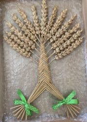 door decorations for fall - Handmade Corn Dolly