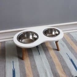 mid century modern apartment living Room Furniture - Pet Food Bowl