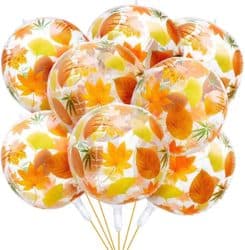 Maple Themed Balloons