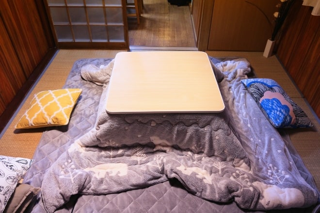 kotatsu table - in post